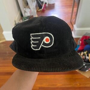 1990s Corduroy Philadelphia Flyers Vintage SnapBack Hat